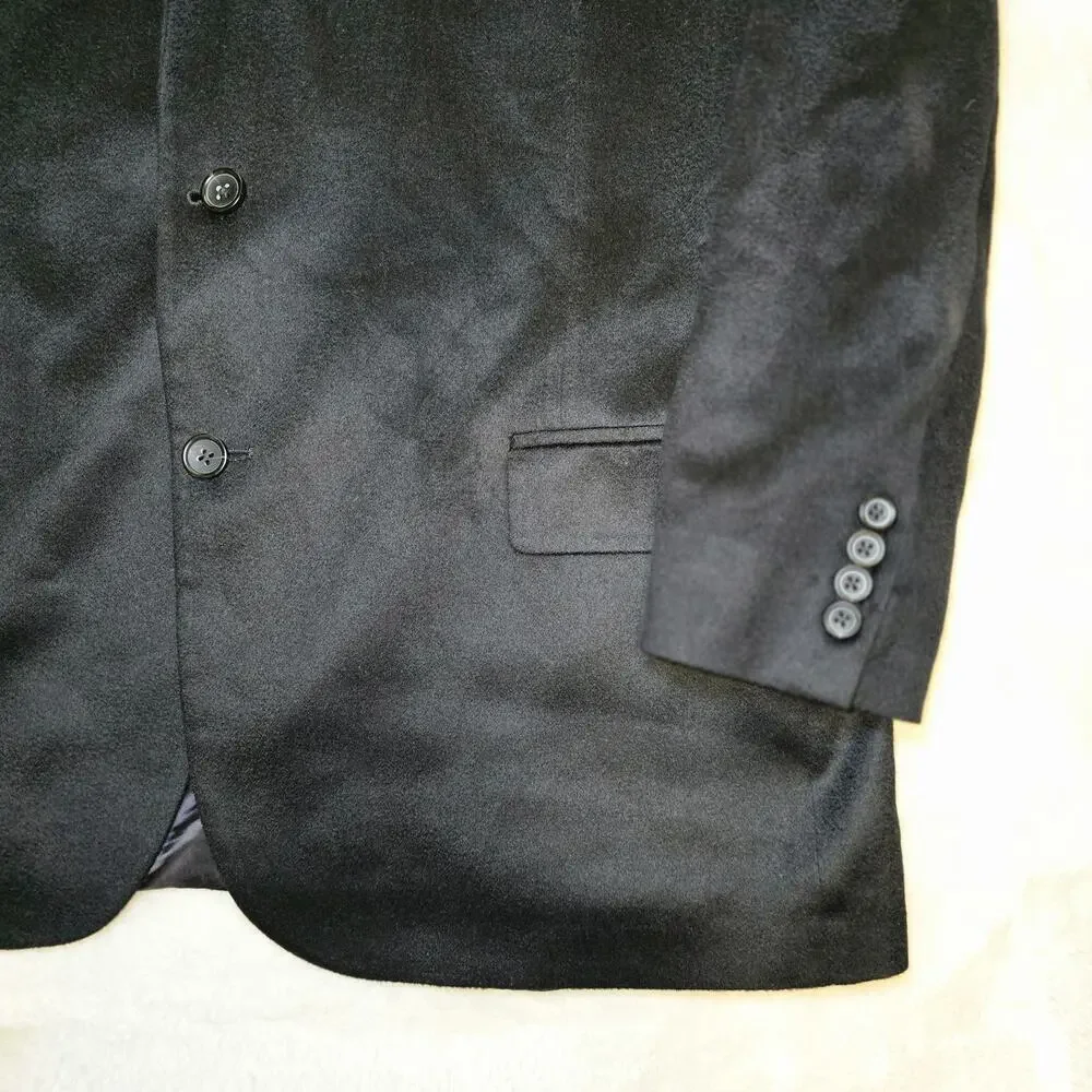 Brooks Brothers Fitzgerald Fit Blazer 48R- 100% Italian Cashmere Tollegno 1900